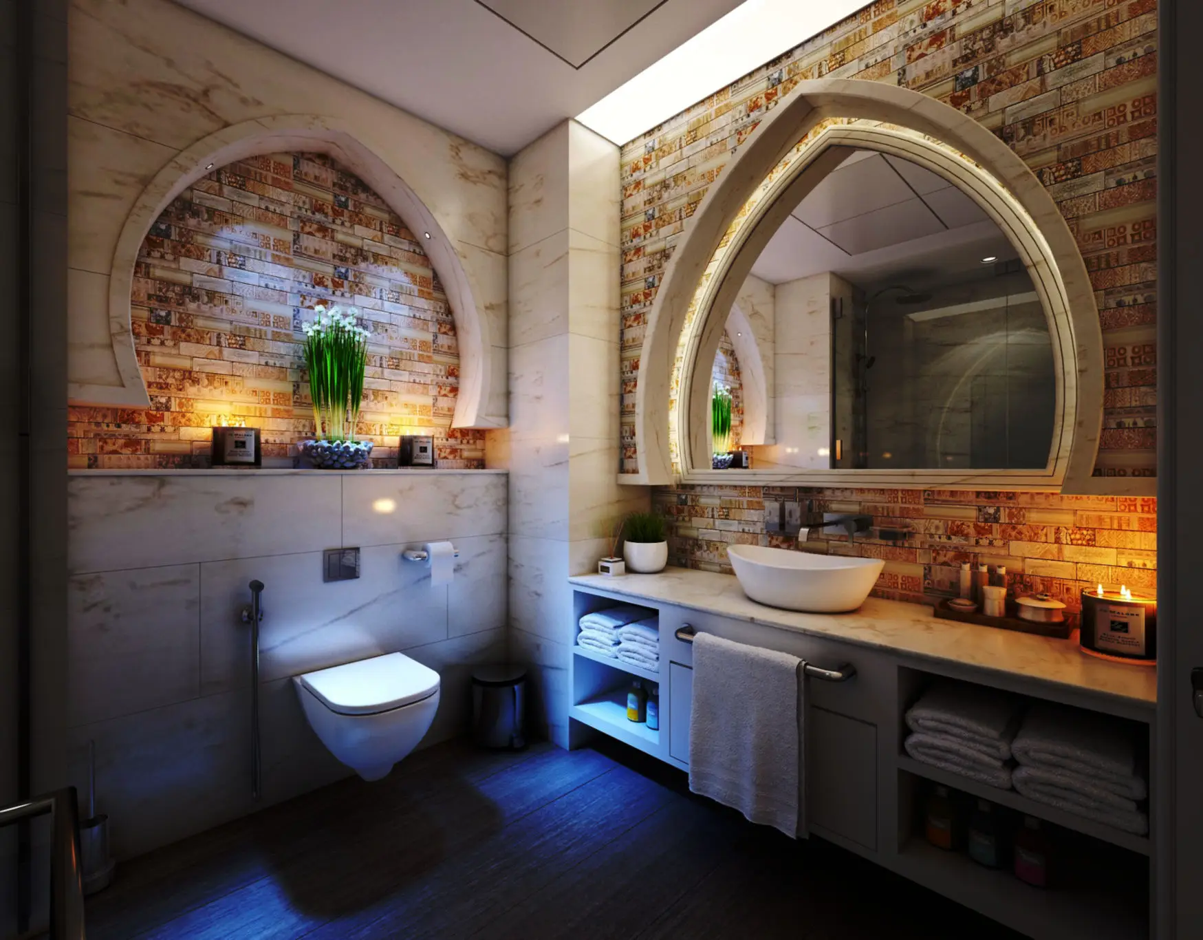 Bathroom home improvement project